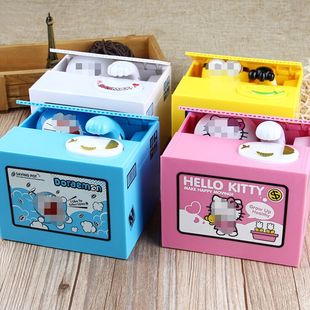 儿童奖品生日礼物61偷钱猫储蓄罐抖音热门奇特的小玩意创意存钱罐