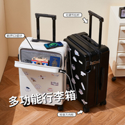 行李箱女生高颜值男登机箱，免托运超轻拉杆箱可扩展结实耐用大容量