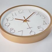 钟表挂钟客厅创意现代简约北欧时钟大气静音电子时尚艺术钟表挂墙