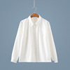 白色衬衫学生jk制服裙穗野中春夏季搭配梦幻岛学院风套装宽松短袖