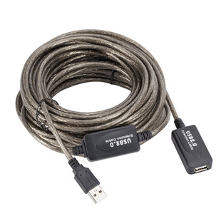 USB延长线2.0信号放大器无线网卡延长器公对母数据加长线5/10/20m