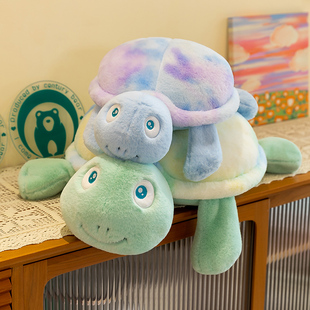可爱大眼小乌龟公仔毛绒玩具海龟王八玩偶大号床上抱枕儿童玩具