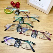 施洛华女士纯钛全框眼镜架超轻商务，眼镜框sp86549-1533*1385g