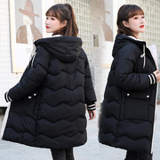 女大童羽绒服冬季韩版12少女孩13初，中高中学生15岁中长款外套棉服