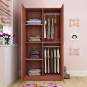 衣柜儿童木质简易80宽60cm经济型家卧室，单人宿舍两门小户型衣橱