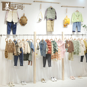 童装店展示架靠墙壁挂，衣架创意组合实体店，服装架韩版日式创意设计
