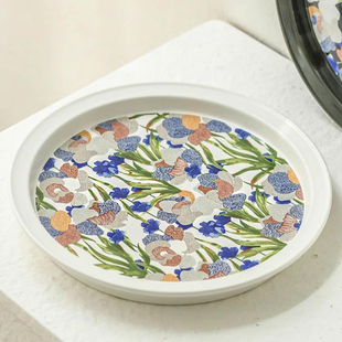 拾器集陶瓷器托盘高级感设计师原创好看的漂亮展示摆盘西餐牛排碟