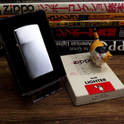 Zippo打火机窄机1983年镜面光板1610正版煤油美