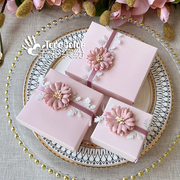 婚庆用品韩式结婚喜糖盒空盒，粉色创意婚礼，糖果礼盒喜烟包装盒子