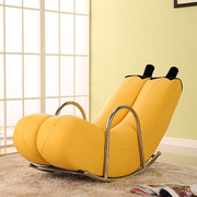 创意单人懒人沙发香蕉，躺椅摇椅摇摇椅个性，可爱卧室现代小户型沙发