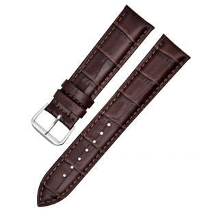120标价 厚款 真皮手表带 皮带黑棕色牛皮 复古男女通用 表带