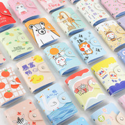 防消磁卡通可爱少女卡包创意彩色卡套多卡位全彩证件包卡夹