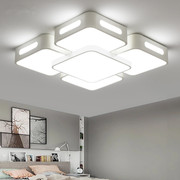 卧室变光吸顶灯简易时尚铁艺 LED客厅灯个性餐厅灯北欧风遥控灯具
