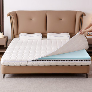 海马飞雪席梦思弹簧床垫1.8m薄款全拆式，记忆棉卷包床垫(包床垫)软垫家用