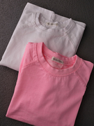 韩国进口儿童纯色圆领蝙蝠袖，t恤女童春秋薄款中大童长袖打底衫