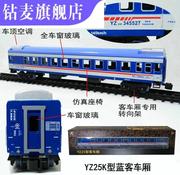 。仿真火车模型玩具中国系列，绿皮火车客车厢，yz25g敞车棚车厢小火