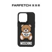 Moschino男士iPhone 13 Pro Teddy Bear 图案手机壳发发奇