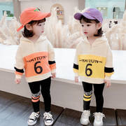 女童秋装套装双胞胎宝宝，1一2三4四3岁小女孩打底裤洋气公主幼儿园