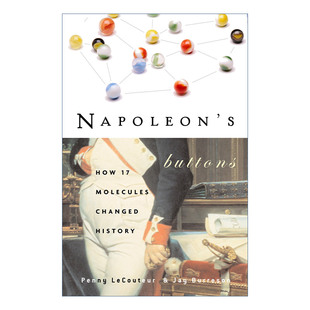 英文原版napoleon'sbuttons拿破仑的钮扣17个分子如何改变历史，pennylecouteur英文版进口英语原版书籍