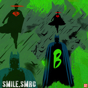 DC蝙蝠侠联名超人t恤男暗黑骑士电影周边超级英雄哥谭市潮牌短袖