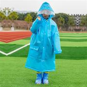 新式儿童雨衣外套男孩女童加厚透明防水全身连体宝宝小学生防水服