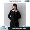 TeenieWeenie小熊女装2024春季气质法式小香风连衣裙式长外套