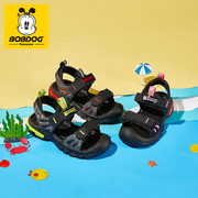 巴布豆童鞋21夏季男童女童，儿童防撞包头机能鞋凉鞋沙滩鞋子