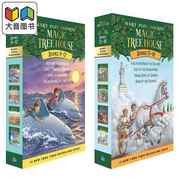 Magic Tree House 9-16 神奇树屋 卷9-16盒装8册套装 儿童文学章节书 故事小说图画书 魔法树屋 英文原版进口图书