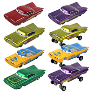 汽车赛车总动员麦昆玩具，合金车红色黄色绿色，高脚紫色雷蒙儿童收藏