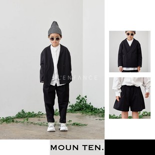 ■LENFANCE  Moun Ten 23SS 宝宝儿童时尚酷潮外套短裤套装