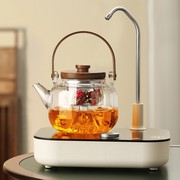 水阳光电陶炉煮茶器家用烧水壶玻璃茶具套装M蒸汽茶壶泡茶壶煮茶