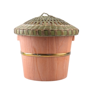 蒸饭木桶香春芽树杉木蒸笼，甑子煮饭蒸米饭的木桶无漆胶家用一