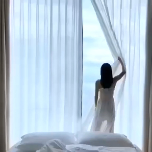 韩式白色绣花纱帘窗纱金刚纱，百折纱卧室，客厅书房窗帘天蚕丝空漾