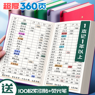 记账本家庭理财笔记本手帐明细账现金日记家用日常每日流水开支生活，支出收入明细账人情往来理财我的账本2024