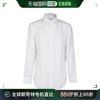 香港直邮潮奢brioni男士，白色亚麻衬衫