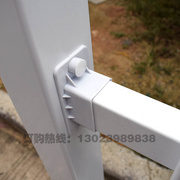 PVC护栏 塑钢护栏 围墙别墅小区美化围栏 庭院商场护栏镀锌钢栅栏