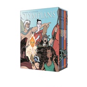 英文原版olympiansboxedsetbooks7-126册盒装，趣味人文神话，希腊神话奥林匹斯英雄漫画学生知识拓展读物