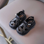 宝宝凉鞋学步鞋夏季男婴儿鞋子防滑软底幼童鞋0-1岁3男童凉鞋包头