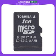 日本直邮toshiba东芝microsd记忆卡1gbsd-md001ga相机内存卡