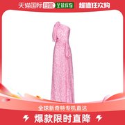 香港直邮潮奢 Pinko 品高 女士动物纹单肩礼服裙