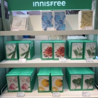 韩国innisfree悦诗风吟面膜，10片绿茶石榴积雪草，芦荟舒缓补水保湿
