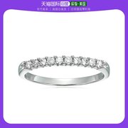 美国直邮virjewels通用戒指，宝石钻石天然白金生日结婚婚戒