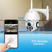1080P PTZ IP Camera Wifi Outdoor无线室外云台CCTV监控摄像头
