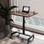 可移动升降桌站立式工作台床，边桌家用电脑桌，简易书桌卧室学习桌