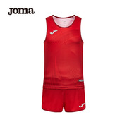 可定制joma荷马男田径，比赛服套装无袖体考体育，生短跑训练队服