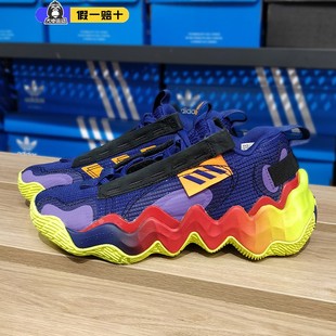Adidas阿迪达斯篮球鞋男女夏Exhibit B实战训练运动鞋GZ9548