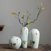景德镇水培陶瓷小花瓶，组合家用客厅玄关创意，插花干花花艺家居饰品