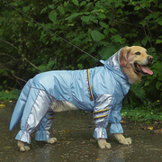 狗狗雨衣中型大型犬四脚大狗金毛拉布拉多边牧衣服防水全包雨披