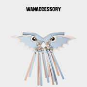 wanaccessory万蔻天使恶魔，系列面具换脸包包配饰装饰原创设计