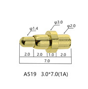 a519定制pogopin.探针、伸缩弹簧顶针、定位顶针、电极触针